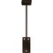 Ekena Millwork Bradford Steel Bracket, Hammered Brown 2"W x 11"D x 11"H BKTM02X11X11BRHBR - alternate 6